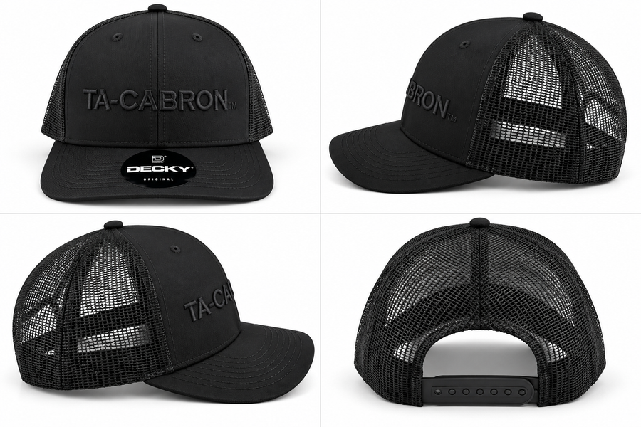 (Black) Ta-Cabron Trucker Hat