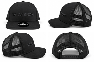 (Black) Ta-Cabron Trucker Hat