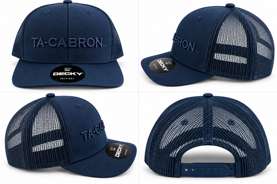 (Blue) Ta-Cabron Trucker Hat